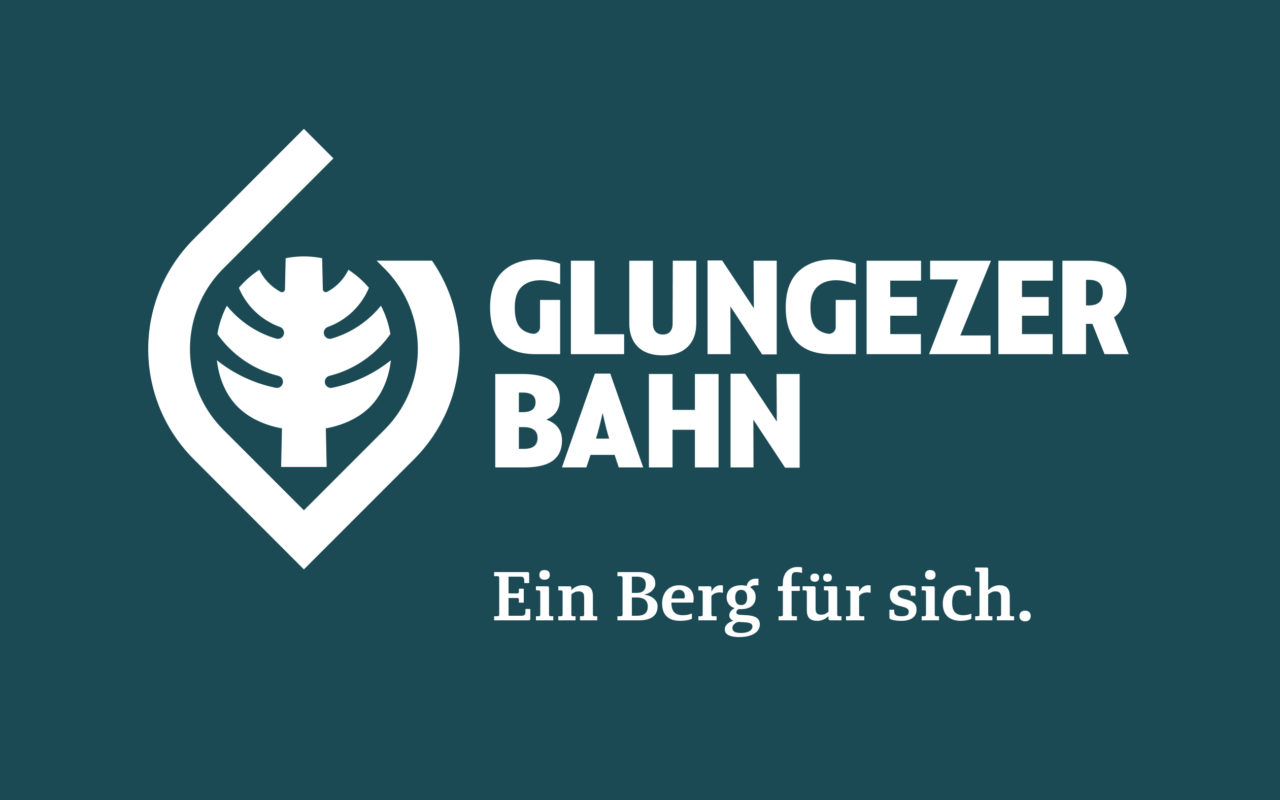 Glungezer Bahn Logo mit Claim