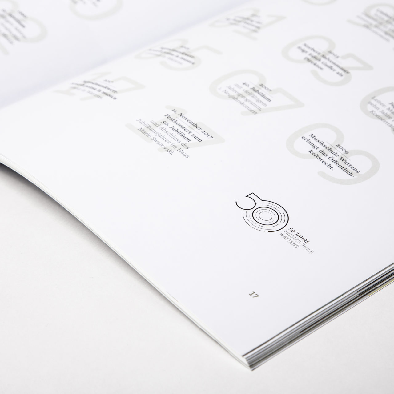 Musikschule Wattens Festschrift Meilensteine